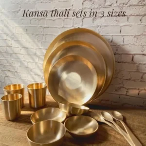 Traditional Kansa Thali Set